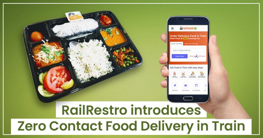 Contact Less Food Delivery in Train